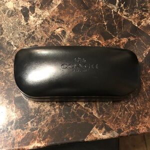 Coach Sleek Black Eyewear Case